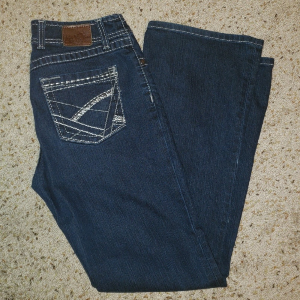 BKE Wendi stretch bootcut jeans 29 x 31.5